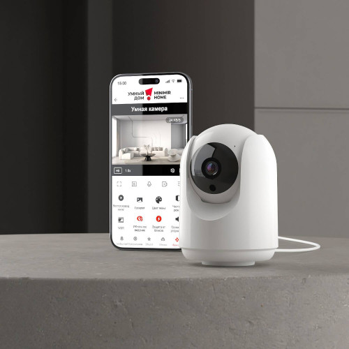 Умная видеокамера Elektrostandard WF 76500/00 Умная видеокамера белая IP20