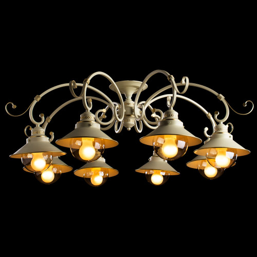 Потолочная люстра Arte Lamp Grazioso A4577PL-8WG