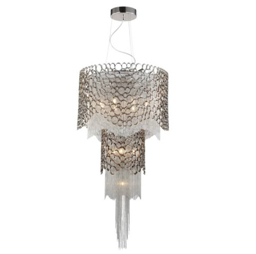 Люстра каскадная Crystal Lux Hauberk HAUBERK SP-PL8+4