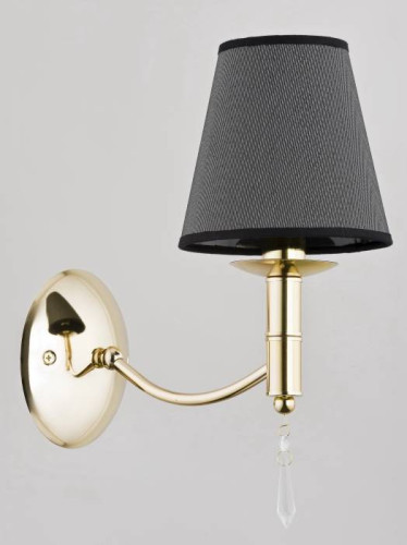 Настенное бра Alfa Abil Black Gold 23020