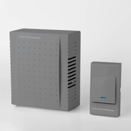 Дверной звонок Elektrostandard DBQ26 DBQ26M WM 1M IP44 Серый