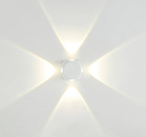 Уличный настенный светильник IMEX Cross IL.0014.0016-4 WH