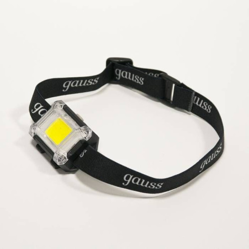 Фонарик Gauss Фонарь налобный GF304