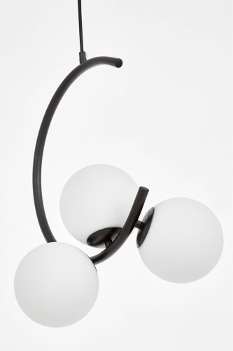 Светильник подвесной Lumina Deco Bonio LDP 7031-3 BK