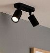 Споты с 2 плафонами