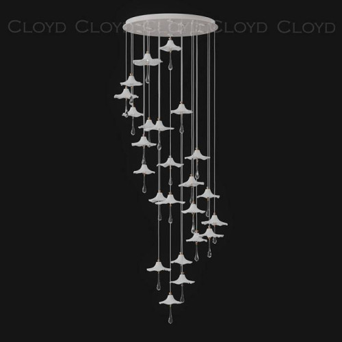 Люстра каскадная Cloyd Shangrila 11490