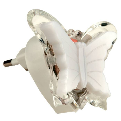 Детский ночник Uniel DTL-308-Бабочка/RGB/3LED/0,5W