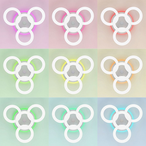 Потолочная люстра Citilux Паркер Смарт CL225A140E