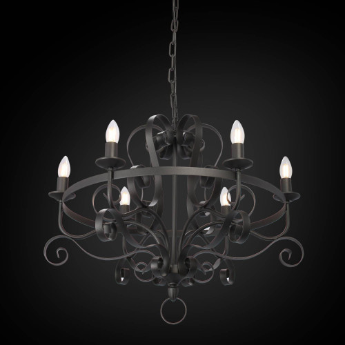 Подвесная люстра Розанофф Zoe RS109/8MT