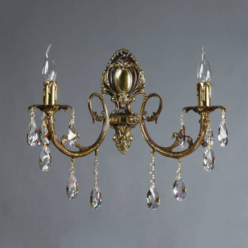 Настенное бра Ambiente 8888/2 PB Honey Leaf