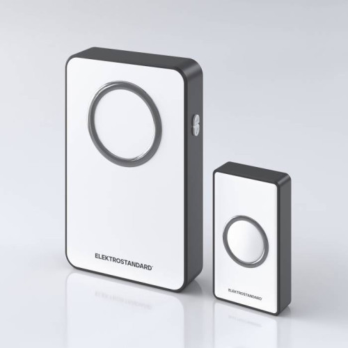 Дверной звонок Elektrostandard DBQ27 DBQ27M WL 38M IP20 Белый/Чёрный