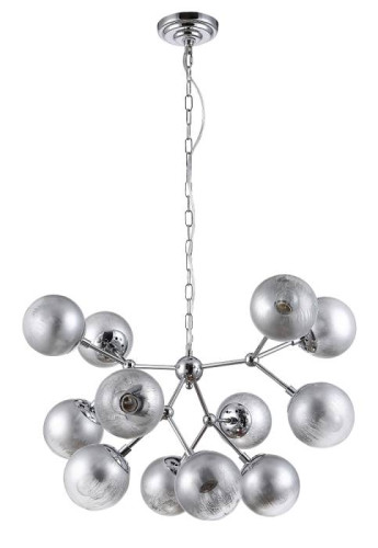 Подвесная люстра Crystal Lux Medea MEDEA SP12 CHROME