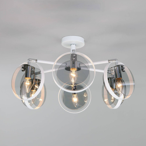 Потолочная люстра Eurosvet Gallo 70121/6 белый Smart