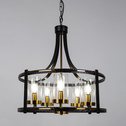 Подвесная люстра Arte Lamp Avior A7011SP-5BK