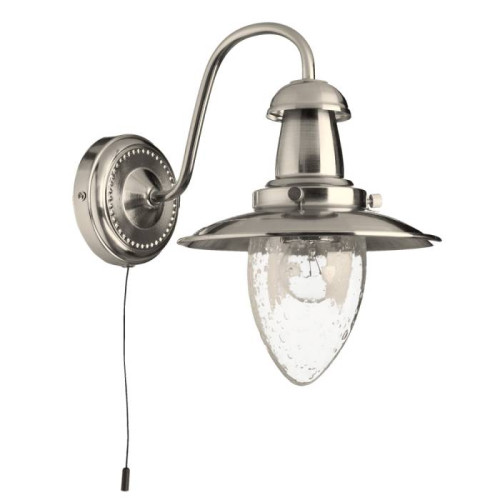 Настенное бра с выключателем Arte Lamp Fisherman A5518AP-1SS