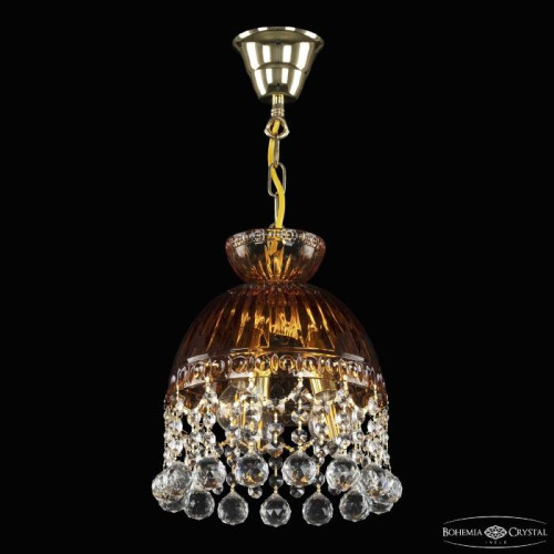 Светильник подвесной Bohemia 5478 5478/22 G Amber/M-1G Balls