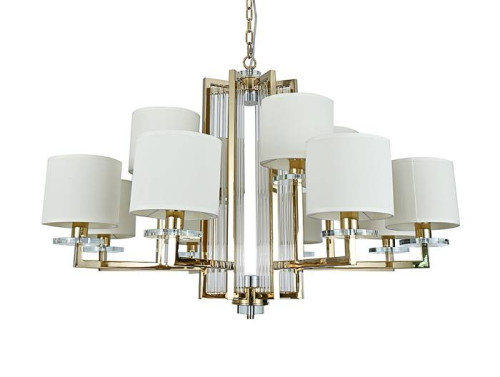 Подвесная люстра Newport 35400 35408+4/C gold без абажуров