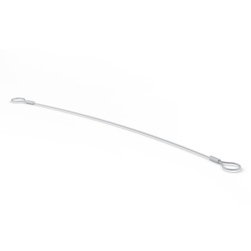 Трос страховочный для настенного монтажа профиля ALU-LINE-DUO-2000 ANOD+OPAL Arlight 024196