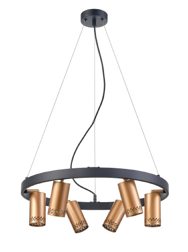 Подвесная люстра Vele Luce Moto VL5784P06