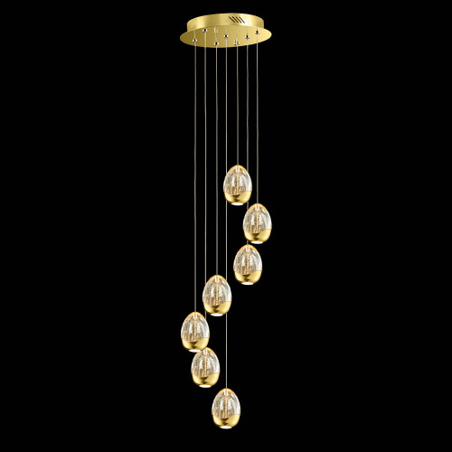 Люстра каскадная Delight Collection Terrene MD13003023-7A gold