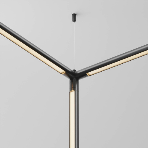 T-образный вертикальный коннектор для системы Shelf без ввода питания Maytoni Accessories for system Shelf CA016TC-B