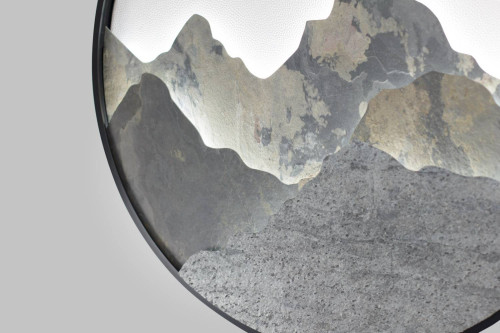 Настенный светильник AM Group Rocks ROCKS BK100