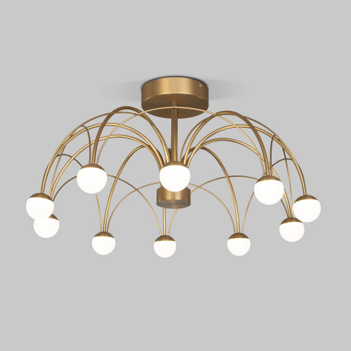 Потолочная люстра Eurosvet Ragno 90031/10 LED золото