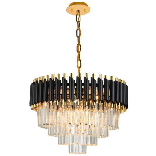 Подвесная люстра Natali Kovaltseva Darian DARIAN 76017/10C GOLD BLACK
