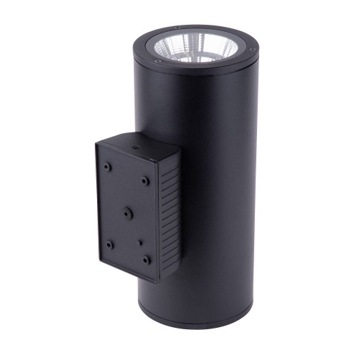 Уличный настенный светильник Uniel ULU-S22D-2x22W/2700K IP65 BLACK