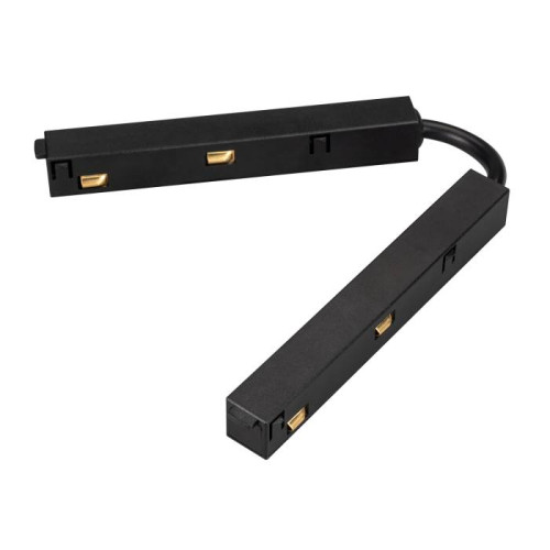 Гибкий черный коннектор для электрического соединения двух треков Arlight Mag-Orient 033638