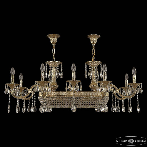 Подвесная люстра Bohemia Verona 72153/10/250/600 G