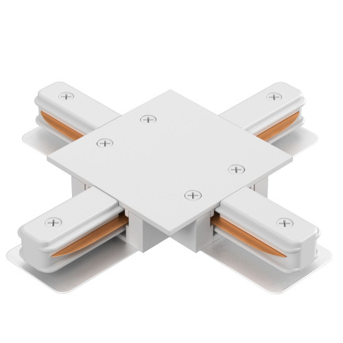 Соединитель X-образный (однофазный) для встраиваемого шинопровода Crystal Lux Clt 0.2211 CLT 0.2211 04 WH