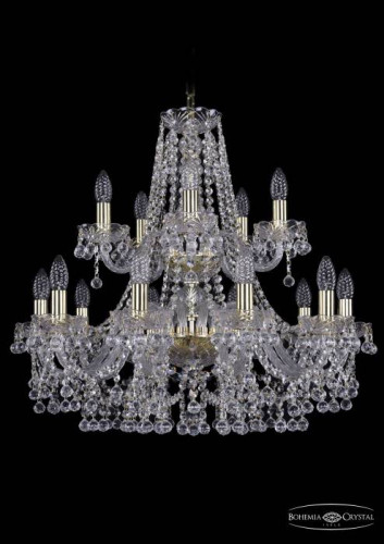 Подвесная хрустальная люстра 1409 Bohemia 1409/10+5/240/2d G