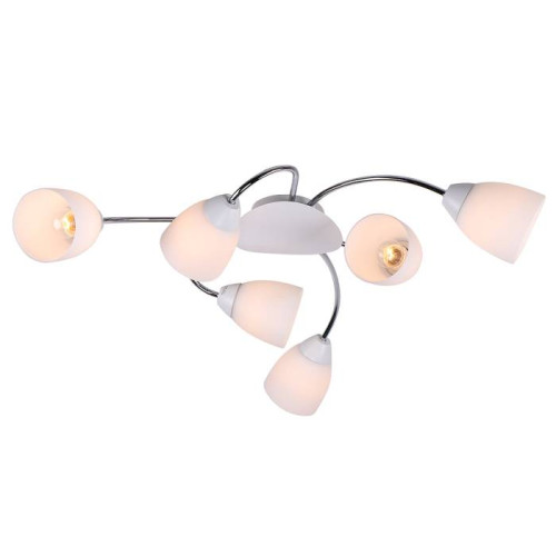 Потолочная люстра IMEX MD.8410-6-S CH+WH