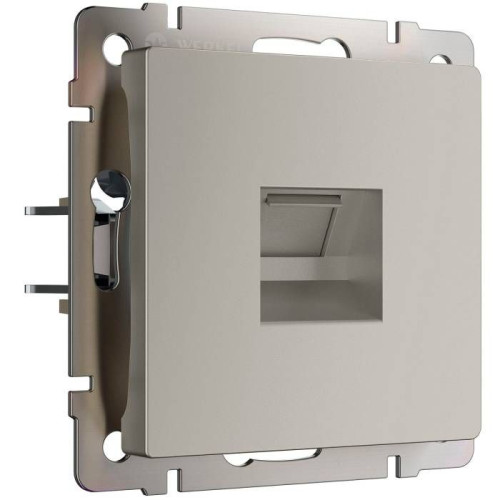 Розетка Werkel W1281004/ Розетка Ethernet RJ-45 (дымчатый)