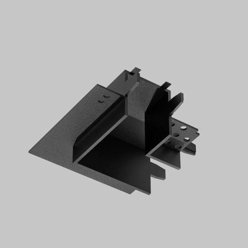 L - соединитель под ГКЛ 13мм для IL.0007.5001, IL.0007.5002 трековой системы UT25 48В, Черный IL.0007.5100-BK