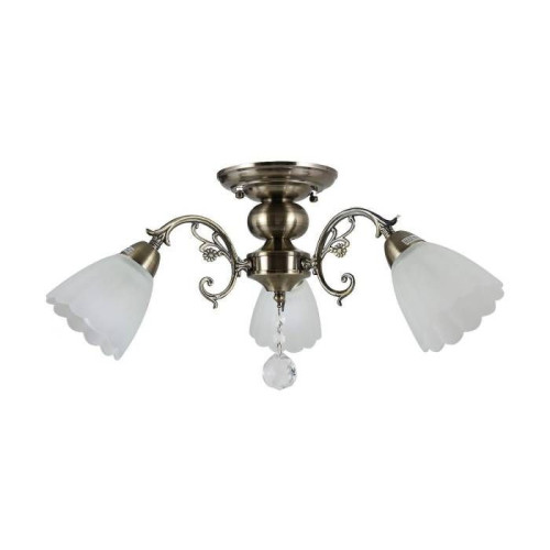 Потолочная люстра ЭкономСвет 4671 4671/3AB WT