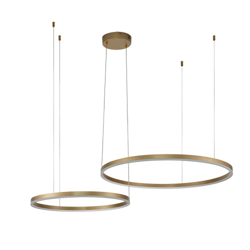 Подвесная люстра Indigo Galass 14001/2P Gold V000011L