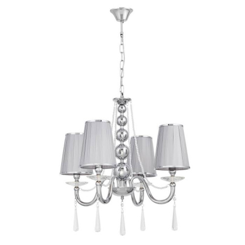 Подвесная люстра Lumina Deco Fabione LDP 1200-4 CHR