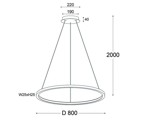 Подвесная люстра Italline IT013-6028 gold 3000K