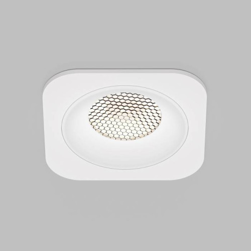 Встраиваемый светильник Elektrostandard Tetro 15276/LED 10W 4000K белый IP44