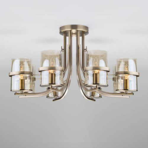 Потолочная люстра Eurosvet Coppa 60085/8 античная бронза