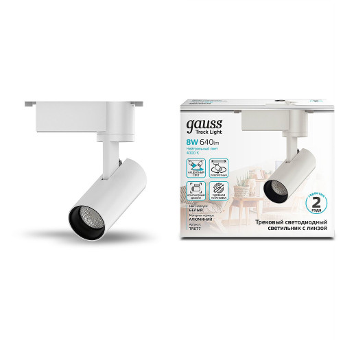 Трековый светильник Gauss Track TR077