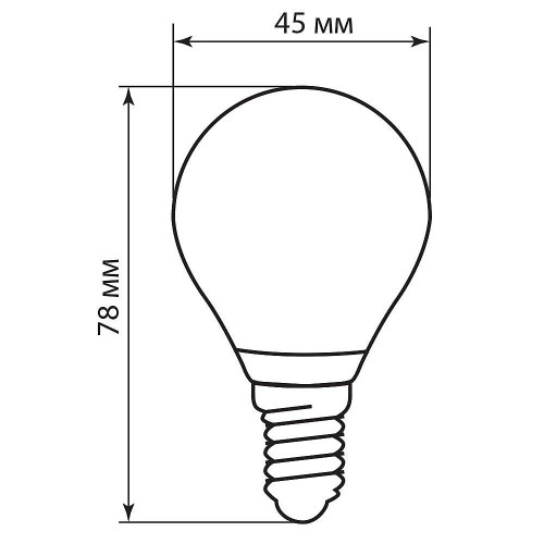 Светодиодные лампочки Feron 25579 (E14)  (5Вт)  (4000K) 