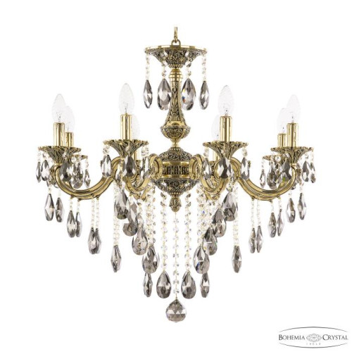 Подвесная хрустальная люстра Verona Bohemia 72101/8/210 B GB K731