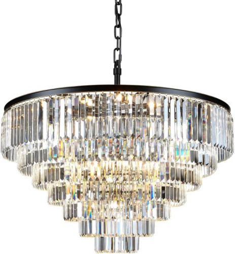 Подвесная хрустальная люстра Nova Divinare 3001/01 LM-25