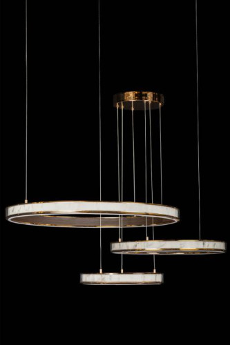 Подвесная люстра LEON Christine LE7702/800-3F Gold