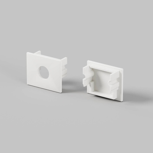 Комплект заглушек (для профиля 26х30) 2 шт., Maytoni Встраиваемый с накладным фланцем профиль 642053