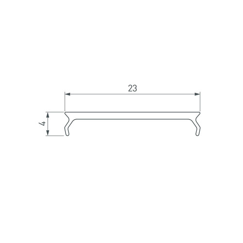 Экран для профиля Arlight Pls-Lock 047720