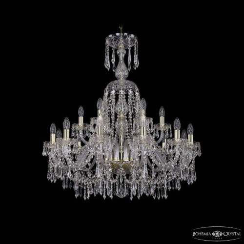 Подвесная хрустальная люстра 1403 Bohemia 1403/12+6/300/XL-95 G